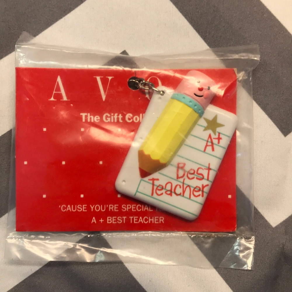 Avon Best Teacher Keychain